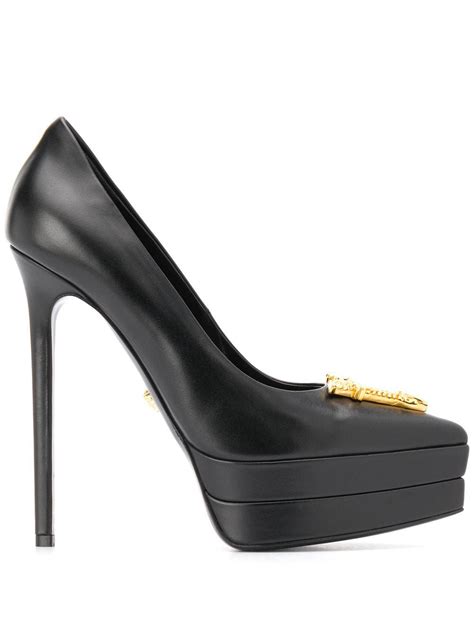 versace virtus high heels.